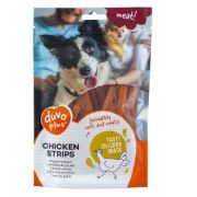 Duvo Chicken Strips - Вкусно лакомство за кучета, меки лентички чисто пиле, 80 гр 4