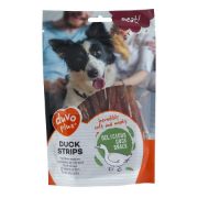 Duvo Chicken Strips - Вкусно лакомство за кучета, меки лентички с чисто патешко месо, 80 гр 3