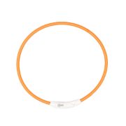Duvo Plus Ring Flash Licht USB Nylon - Светещ нашийник за кучета , с Usb зареждане ,30см. до 45 см. зелен 4