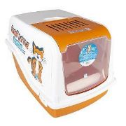 Duvo Plus Smurfs - Закрита котешка тоалетна, 57Х39Х38 см. 1