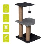 Duvo Plus Hemlock -Модерна драскалка/ катерушка за котки, 35Х35Х65 см. 3