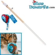Duvo Smurfious toy rod with magnet - Забавна играчка за котки, въдица с магнит, 42x8,5x2 см. 3