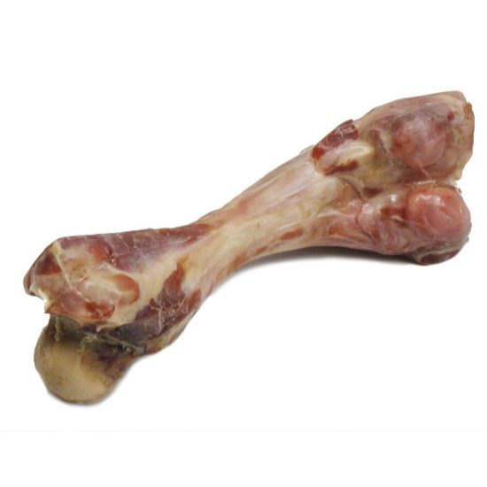 Duvo Italian Ham Bone Medium - Вкусен кокал с италианска шунка за кучета, 15 см