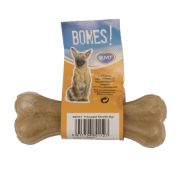 Duvo Plus Bone Rawhide - Кучешко лакомство - кокал от телешка кожа, х 16 см 3