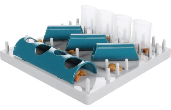 Flamingo Fumbo - Интерактивна играчка за криене на лакомства за котки, 29 см.