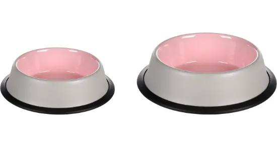 Flamingo Feeding and drinking bowl Nell - Купа за храна и вода за котки, 450 мл.