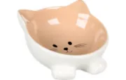 Flamingo Puzi - Купичка за котки от глазирана керамика, 125 мл. 2