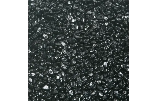 Flamingo - Грунд за аквариуми, черен неон, 1 кг.