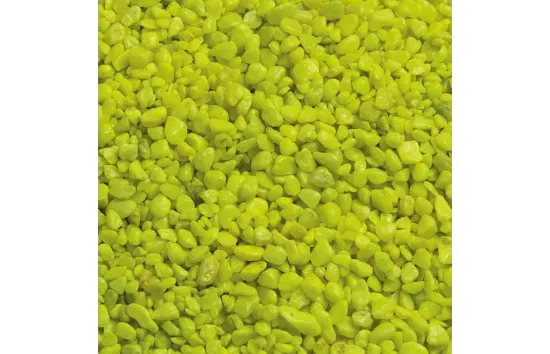 Flamingo Neon Pink - Декоративни камъчета за аквариуми, неон жълто, 1 кг.