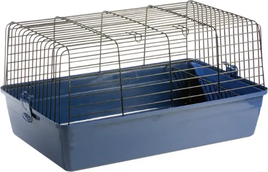 Flamingo Sprinters - Клетка за зайци в син цвят с размер 60 см. - синя