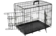 Flamingo Dog Cage Medium - Метална транспортна клетка за кучета с две врати, 77x47x54 см. 4