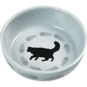 Flamingo Cat bowl - Порцеланова купа за храна и вода за котки, 3,5 x Ø 12 см,/220 мл. 1