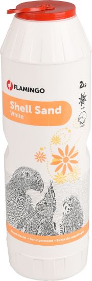 Flamingo - Пясък за птици с миди, 2 кг.