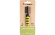 Flamingo Medium - Четка за разресване на кучета, 17см х 6.5 см. 3
