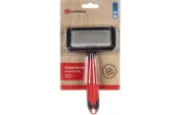 Flamingo Professional Slicker Brush Small - Четка за кучета за лесно разресване на козина и подкосъма,17.5 см. 4