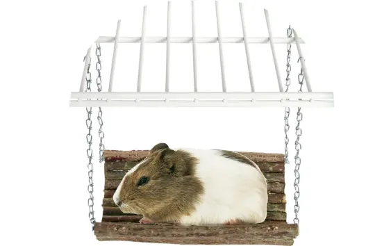 Flamingo rod swing - Дървена люлка за гризачи, 20/20 см.