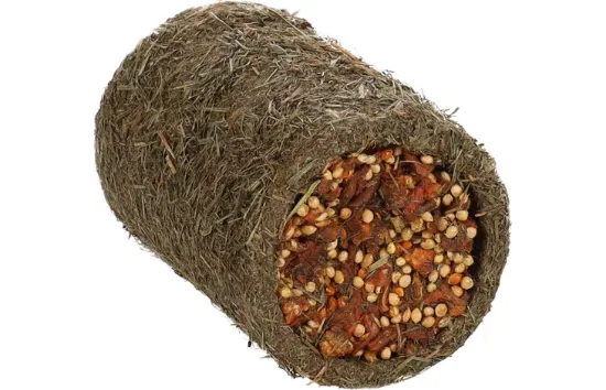 Flamingo Nibble Tunnel - Вкусно лакомство за гризачи - тунел с моркови, 165 гр.