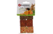 Flamingo - Зеленчукови бисквити за гризачи и зайци, 100 гр. 1