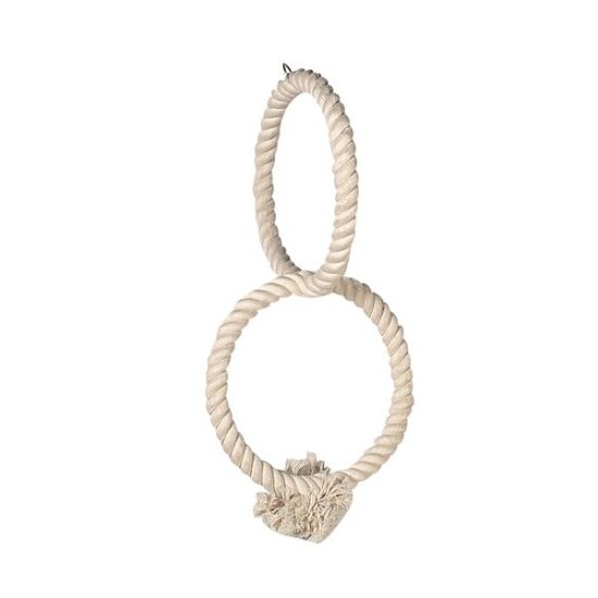 Flamingo - Рингове от памук за папагали, 65 см х 32 см.