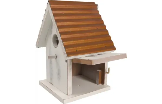 Flamingo Finn - Къща за гнездене на птици живеещи на открито, 20 см.