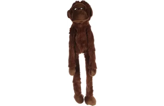 Flamingo Madina Monkey - Плюшена маймуна за кучета, 57 см./ кафява