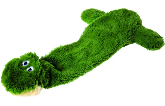 Flamingo toy Shaky Frog - Забавна плюшена играчка за кучета - жаба, 32/14 см.
