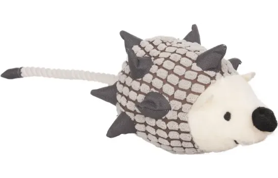 Flamingo Hedgehog - Плюшена играчка за кучета - таралеж с въже, 45 см.