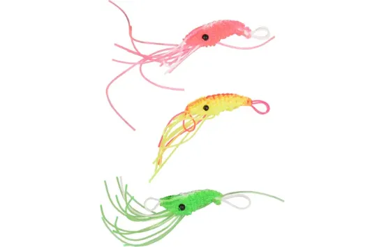 Flamingo Cat toy - Забавна играчка за котки ,пластмасова скарида, 6 см./1 брой