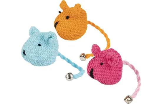 Flamingo Cat toy - Забавна играчка за котки, платено мишле,6 см./1 брой