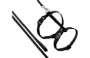 Flamingo Cat Lead and Harness - Комплект повод с регулируем нагръдник за котки, 110 см. - червен 2
