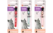 Flamingo Cat collar - Регулируем нашийник за котки, 15-22 см./три цвята/1 брой 2