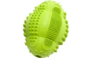 Flamingo Ruffus ball - Забавна дентална играчка за кучета за дъвчене и дърпане - ръгби топка , 8/6 см./три цвята 3