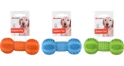 Flamingo Ruffus - Забавна дентална играчка за кучета за дъвчене и дърпане - гири , 12.5 см./три цвята 3
