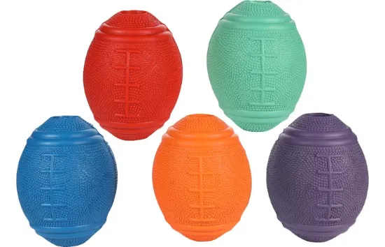 Flamingo American Football - Играчка за кучета - гумена топка, 7/10 см./три цвята