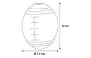 Flamingo American Football - Играчка за кучета - гумена топка, 7/10 см./три цвята 3