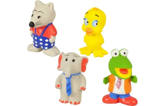 Flamingo display Latex Fun - Забавна латексова кучешка играчка във форма на различни животни/1 брой.