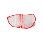 Flamingo Raincoat Classic Transparent M-L - Дъждобран за кучета, 50 см B:40 см C:51,5-55 см 2