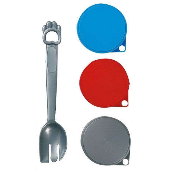 Flamingo - Капачки за консерви с лъжица, 7.5 см.