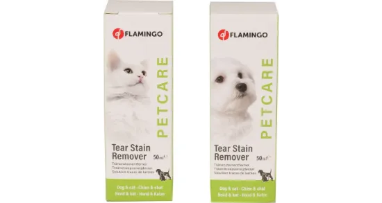 Flamingo Pet care - Лосион за почистване на очи за кучета и котки, 50 мл.