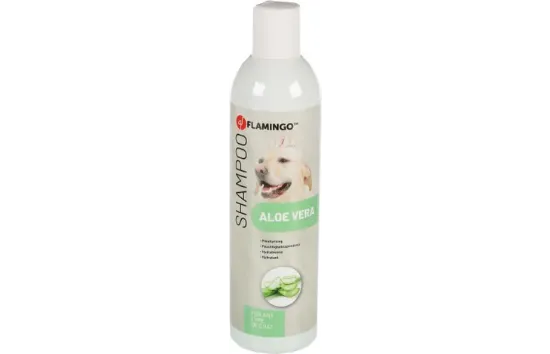 Flamingo Shampoo - Овлажняващ шампоан за кучета с всякакъв тип козина с алое вера, 1 литър