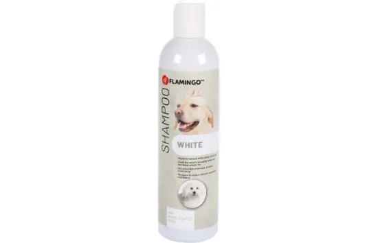 Flamingo Shampoo - Шампоан за кучета с бяла козина с възстановяващ ефект, 300 мл.
