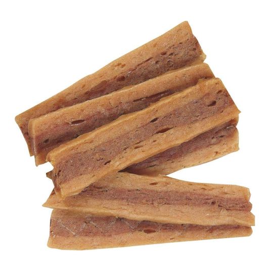 Flamingo Chick and Lamb - Вкусно лакомство за кучета, хапки агнешко с пилешко месо, 85 гр