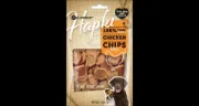 Flamingo Chick and chips - Вкусно лакомство за кучета, хапки с пилешко месо, 85 гр 2