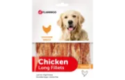Flamingo Chicken Snack L - Лакомство за кучета, филета от пилешко месо, 400 гр 4