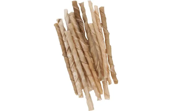 Flamingo Premium - Лакомство за кучета - солети от пресована кожа, в кутия