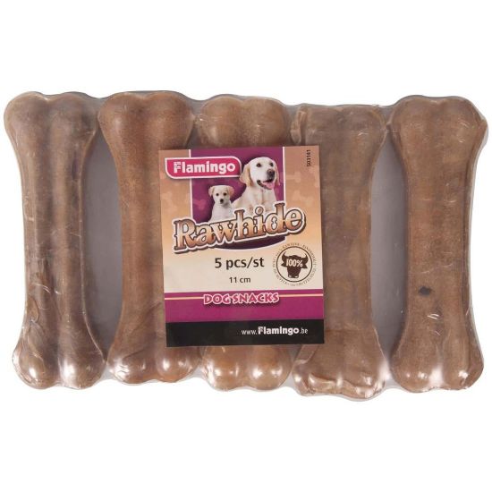 Flamingo Pressed Bone - Пресован кокал за кучета, х 11 см