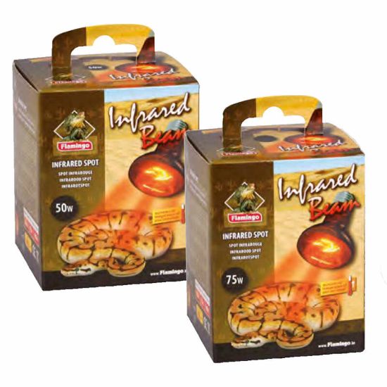 Flamingo Sun Light Beam - Осветление за терариуми, инфрачервена светлина - слънчева светлина, 75 W