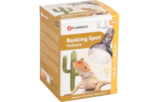Flamingo Helios - Крушка слънчева светлина за терариуми, 75 W