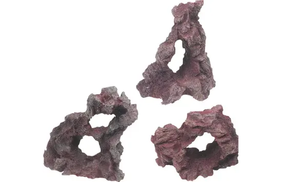 Flamingo Rock - Декорация за аквариуми и терариуми, скала - 13 x 9 x 16см.