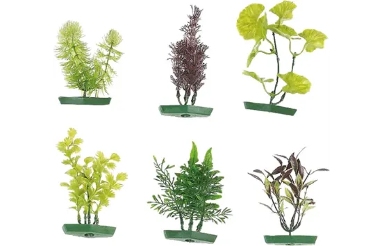 Flamingo Aquariumpflanze Merken - Декоративно цвете за авариуми, 20 см.